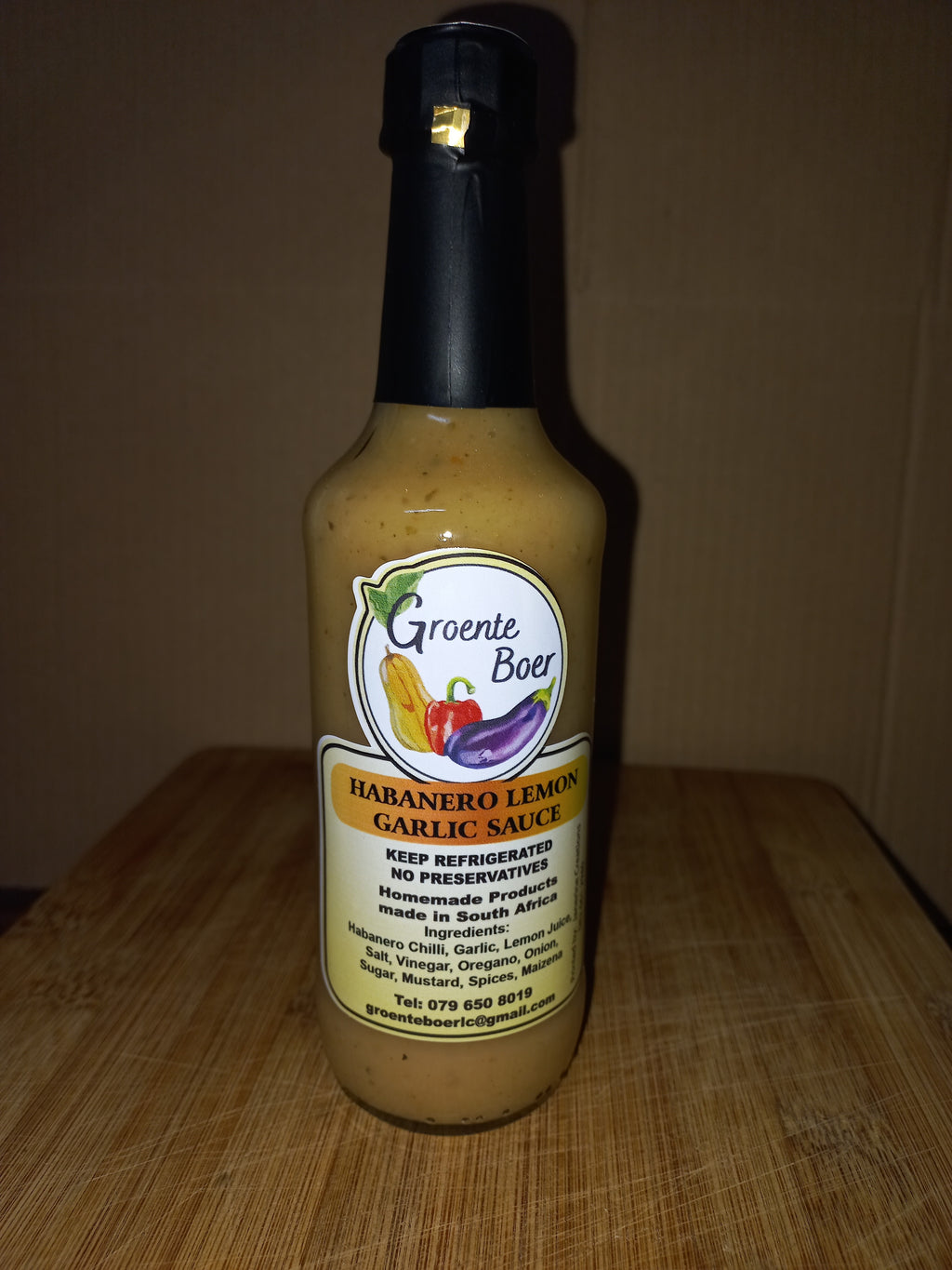 Habanero Lemon Garlic Sauce
