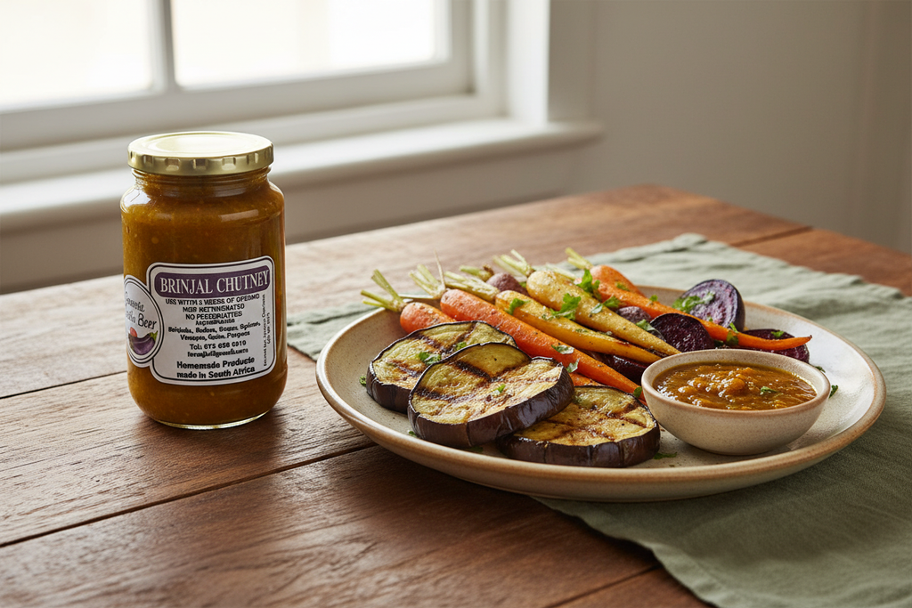 Brinjal Chutney Lifestyle Shot