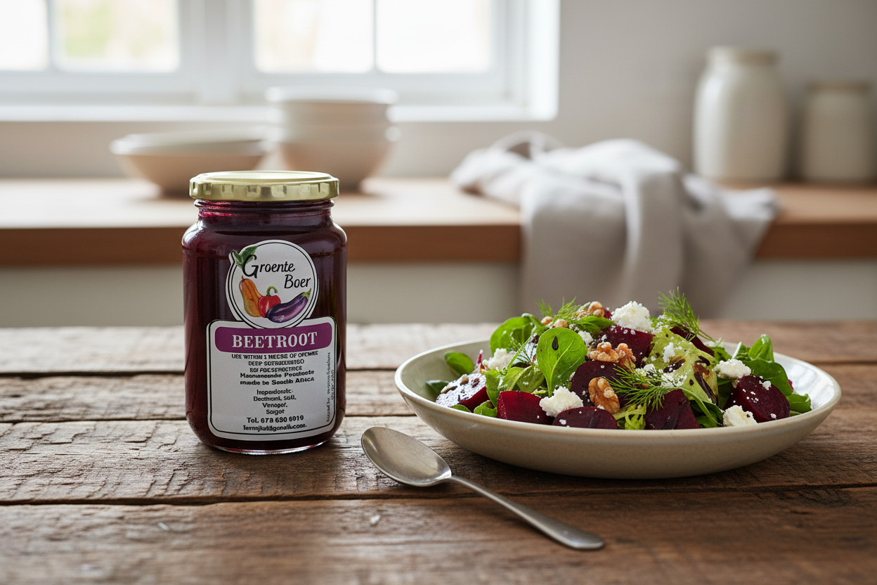 Groente Boer Beetroot Jar with Meal