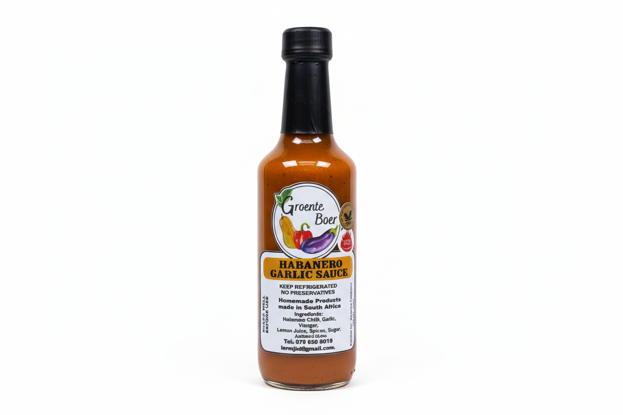 Habanero Garlic Sauce