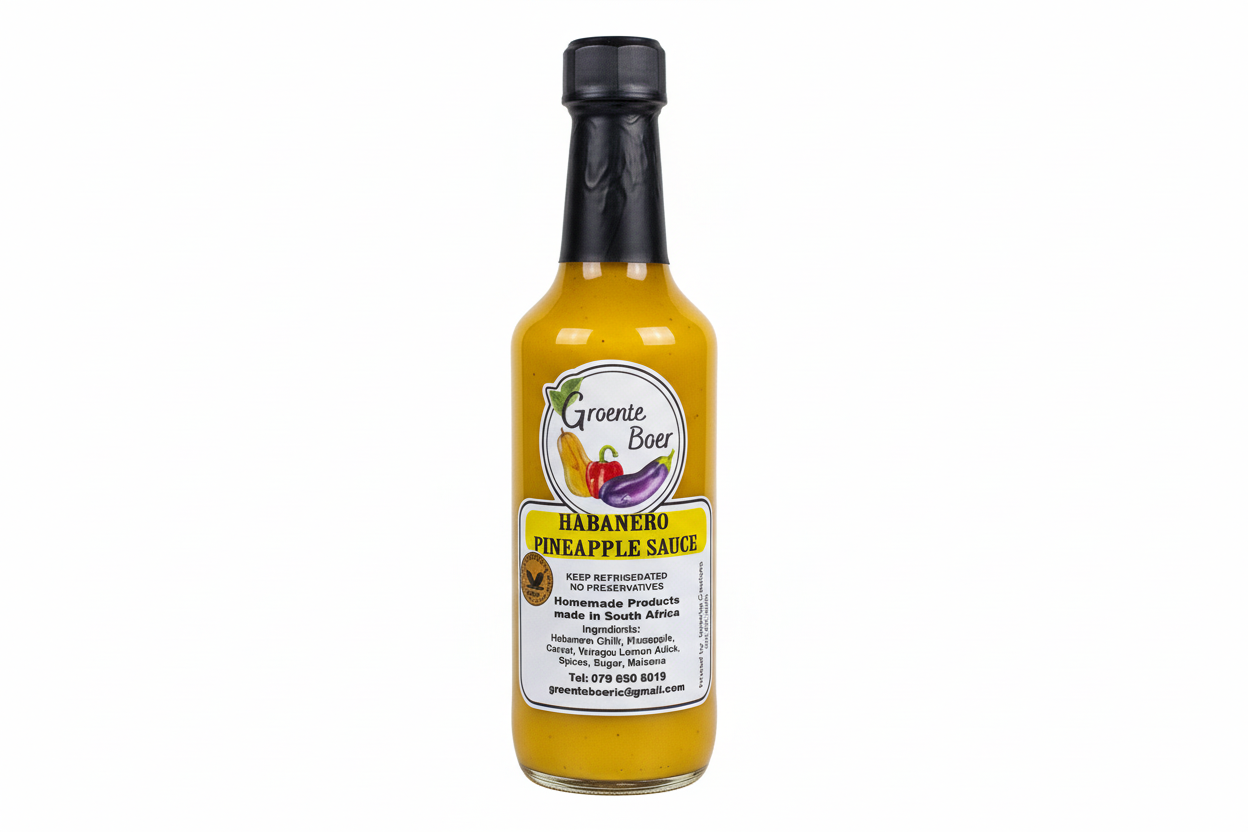 Habanero Pineapple Sauce